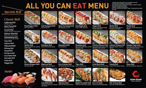5 photos. . All you can eat sushi bakersfield